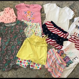 Toddler girls play clothes
